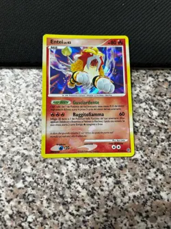 POKEMON CARD ENTEI 004/132 2008 RARA REVERSE HOLO NEW MINT ORIGINALE ITALIA - Image 1