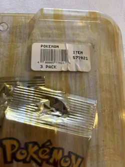 1999 Pokemon Fossil Blister Packs - Factory Sealed (Full Art Set WOTC Full Set 3 - Image 3