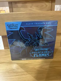 PRESALE Pokemon TCG: Mega Evolution Phantasmal Flames Elite Trainer Box - ETB - Image 1