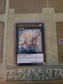 YUGIOH NUMBER 20: GIGA-BRILLIANT ZTIN-ENV02 ULTIMATE LIMITED ED NM - Image 1