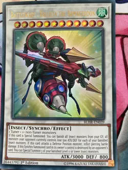 Yugioh Battlewasp - Ballista The Armageddon BLHR-EN039 Ultra Rare NM x3 Play Set - Image 1
