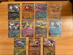 Pokemon TCG Mega Evolutions Lot of 11 Ex Cards NM - Image 1