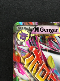 M Gengar EX XY166 Mega Pokemon TCG XY Black Star Promo Card Shiny - Image 2