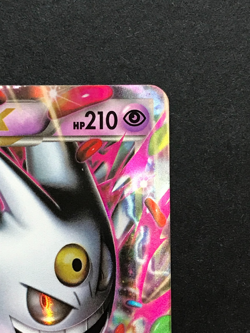 M Gengar EX XY166 Mega Pokemon TCG XY Black Star Promo Card Shiny - Image 3