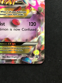 M Gengar EX XY166 Mega Pokemon TCG XY Black Star Promo Card Shiny - Image 4