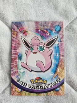 Wigglytuff #40 Topps TV Animation Edition Blue Label Pokemon Card - Image 1