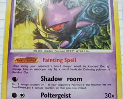 Pokemon 2008 Gengar Non Holo 18/100 Card LV43 Stage 2 Vintage Nintendo TCG HP110 - Image 4
