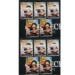 PREORDER 10 Monkey D. Luffy One Piece Card Game P-075 Saikyo Jump Promo Card - Image 1