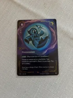 2025 League of Legends Riftbound TCG Possession Epic Rare Card 203/298 - Image 1