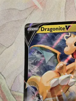 Pokemon Go TCG Dragonite V Full Art Holo Ultra Secret Rare Card Lot PSA BGS - Image 3