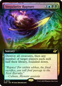 MTG - Singularity Rupture - Extended Art - Foil - Edge of Eternities - Magic - Image 1