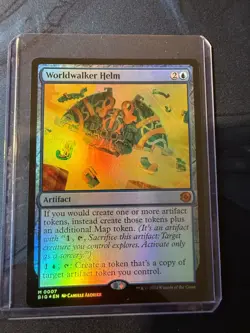 Worldwalker Helm Outlaws of Thunder Junction: the Big Score Foil - Image 1