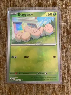 Pokemon TCG - Prismatic Evolutions - Exeggcute 001/131 Pokeball - NM - Image 1