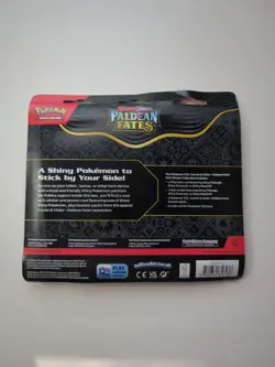 Pokemon TCG Paldean Fates Tech Sticker Collection - Maschiff NEW Sealed - Image 2