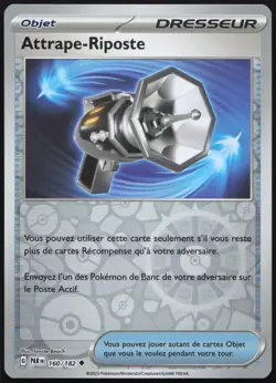 Carte Pokemon Attrape-Riposte 160/182 Reverse Faille Paradoxe Francais - Image 1