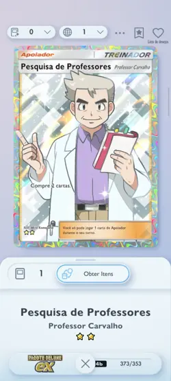 pokemon tcg pocket professor 's research Full ART 2 stars - Image 1