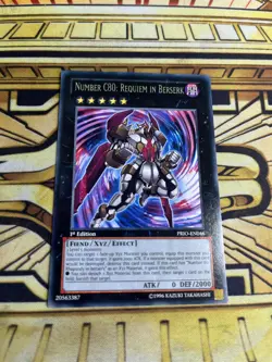 Yugioh Nummer C80:Requiem im Berserkern PRIO-EN046 Rare - Image 1