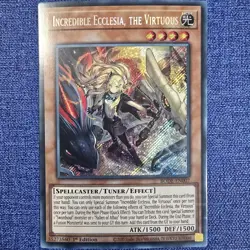 Yugioh Incredible Ecclesia, the Virtuous BODE-EN007 - Secret Rare - EURO PRINT - Image 1