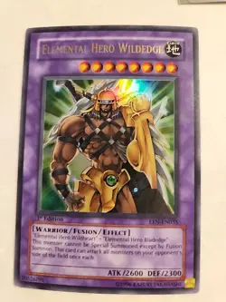 Elemental Hero Wildedge EEN-EN035 Ultra Rare 1st Edition Yugioh - Image 1