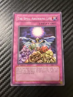 The Spell Absorbing Life MFC-104 Magician's Force 1st Edition - Image 1