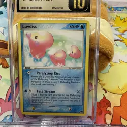 Luvdisc 14/17 - POP SERIES 2 Pokemon Card promo CGC Pristine 10 2005 - Image 3