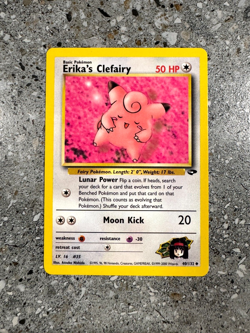 Pokemon TCG Cards Erika's Clefairy 40/132 Gym Challenge Uncommon - Image 1