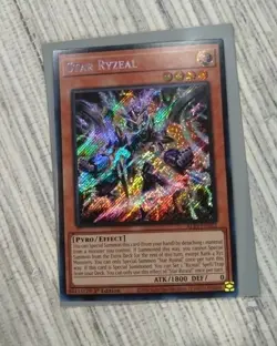 Yu-Gi-Oh! Star Ryzeal ALIN-EN022 Secret Rare 1st Ed Yu-Gi-Oh Card NM/MINT - Image 2