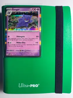 Pokemon Binder Collection Gengar - Halloween 80 card lot + binder LP Ships free! - Image 1