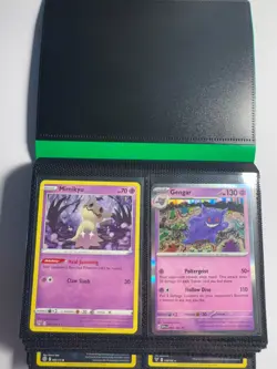 Pokemon Binder Collection Gengar - Halloween 80 card lot + binder LP Ships free! - Image 2
