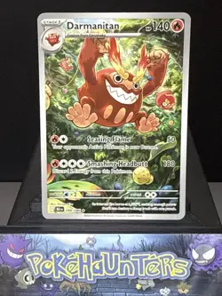 Pokemon Card Darmanitan 098/086 Black Bolt Illustration Rate Near Mint - Image 1