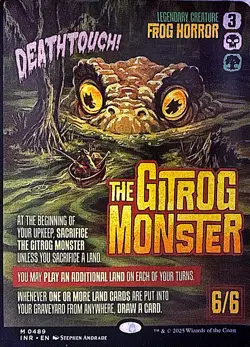 The Gitrog Monster (Showcase) Non- Foil M Innistrad Remastered 489 NM - Image 1