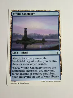 Mystic Sanctuary (White Border) Mystery Booster 2 Regular - Image 1