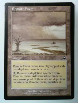 Remote Farm *Common* Magic MtG x1 Mercadian Masques SP - Image 1