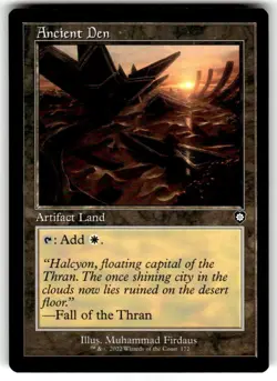 Ancient Den (Retro Frame) Commander: the Brothers' War Regular MTG NM - Image 1