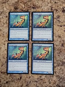 4x MTG Silvergill Adept Lorwyn Played Playset X4 - Image 1