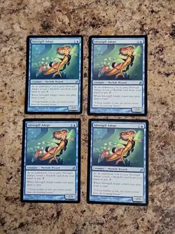 4x MTG Silvergill Adept Lorwyn Played Playset X4 - Image 2