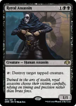 Royal Assassin [Dominaria Remastered] Magic MTG - Image 1