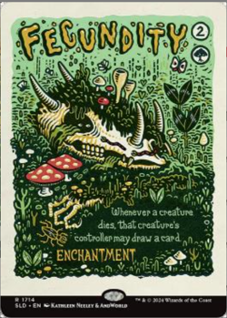 Fecundity (Rainbow Foil) Secret Lair Drop Foil MTG - Image 1