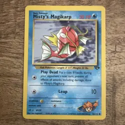 Pokemon TCG Misty's Magikarp Gym Challenge Regular 88/132 NM Condition - Image 1
