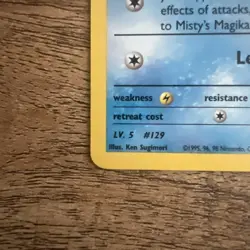 Pokemon TCG Misty's Magikarp Gym Challenge Regular 88/132 NM Condition - Image 5