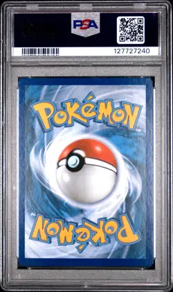 2015 POKEMON XY DOUBLE CRISIS #26 TEAM AQUA GRUNT-REVERSE FOIL PSA 7 - Image 2