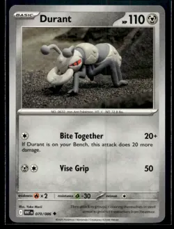 Durant SV: White Flare 070/086 NM Pokemon TCG | Buy 10 Get 10 Free - Image 1
