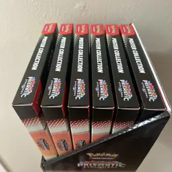Pokemon Prismatic Evolutions Poster Collection Set Of 6 Lot TCG - Image 1