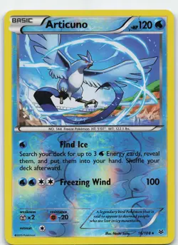 Articuno (16) 16/108 Rare Reverse Holo XY - Roaring Skies LP Pokemon - Image 1