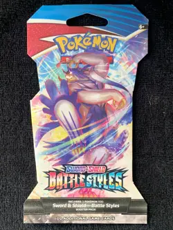 Pokemon Sword & Shield Battle Styles Booster Pack 820650808197 - Image 1