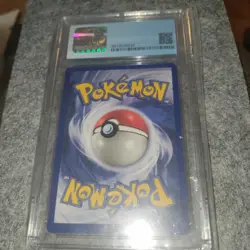 💥 Pokemon base set SHADOWLESS SQUIRTLE 1999 63/102 CGC 8 - Image 2