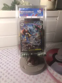 Mega Lucario Ex 179/132 Ace 10 GEM MINT Special Illustration Rare Pokemon TCG - Image 1