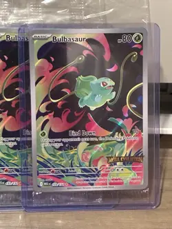 Pokemon TCG Bulbasaur 133/132 Mega Evolution Stamped Promo SEALED FREE SHIPPING - Image 2