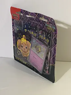 Pokemon Paldean Fates Tech Sticker Collection Fidough Sealed - Image 3
