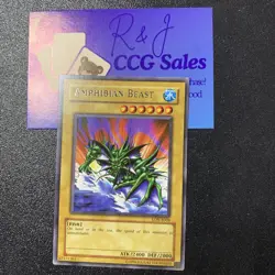 YUGIOH - Amphibian Beast - Labyrinth of Nightmare - Near Mint - Image 1